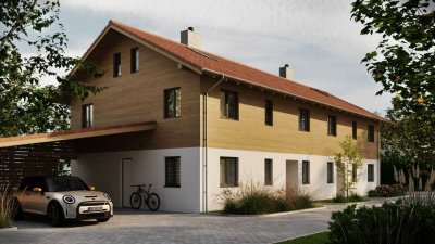 Neubau-Doppelhaushälfte in Gstadt – Moderne Lebensqualität auf ca. 173m² Wohnfläche (Baujahr 2025)