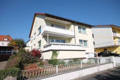 Attraktive sonnige 4-Zimmer Erdgeschosswohnung in Bad Kissingen mit Garage