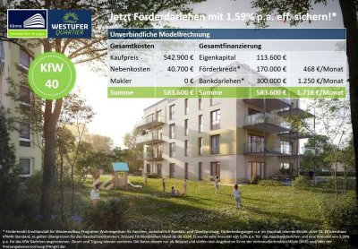 Komfortabel + modern: 4-Raumwohnung am Kulkwitzer See nahe dem See