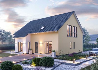 Endlich zuhause - wir bauen Ihr Wunschhaus auf Ihrem Grund!
