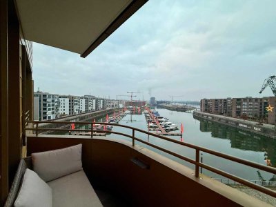 Neuwertige 1-Zimmer Wohnung im 4. OG mit Balkon in Mainz-Neustadt