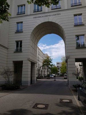 Luxuriöse ruhige 2-Zimmer-Gartenwohnung in den Heinrich-Heine-Gärten