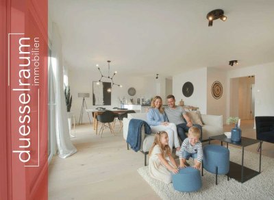 Jetzt einziehen: Exklusive 4-Zimmer-Neubauwohnung mit Südwestbalkon in Düsseldorf-Unterbach!