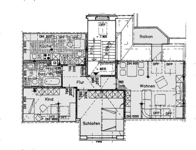 Helle Räume, Balkon und Stellplatz. Gemütliche 3 Zimmer Wohnung wartet auf Sie!