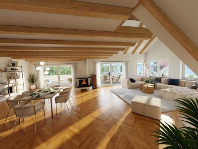 Penthouse-Highlight am Bodensee: Stilvoll leben in Langenargen