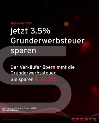 Penthousewohnung mit 360° Ausblick - Top 12 | Neubauprojekt "HAGEN8" | JETZT GRUNDERWERBSTEUER SPAREN !