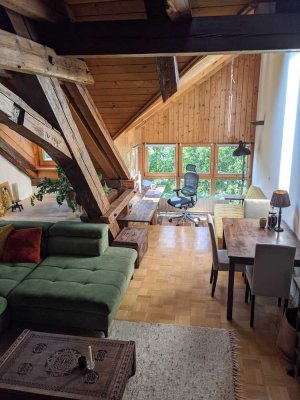 Einzigartige Maisonette-Wohnung im Grünen Nähe Ostentor