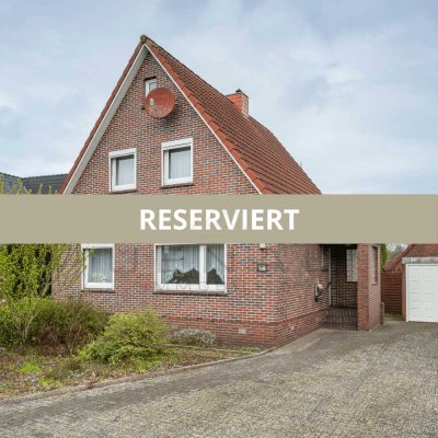 RESERVIERT: Zetel: Sanierungsbedürftiges Einfamilienhaus in Bohlenberge!