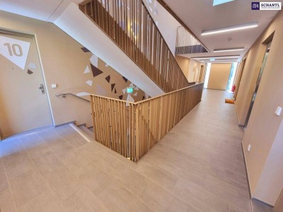 Zwischen Wienerwald und Weltstadt. Lebens(t)raumerfüller im Wienerwald! TOP Neubauwohnung mit viel Freiraum! Traumhafte Rundum-Terrasse + Ideale Raumaufteilung + Grün wohin das Auge reicht + Luftwärmepumpe!