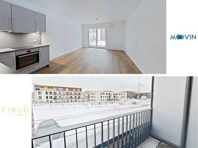 +++Riesige 3-Zimmer-Wohnung mit Balkon und Gäste-WC im Neubauquartier 'Field 4'+++