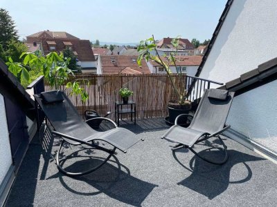 2 ZKB Wohnung 59qm mit EBK, Terrasse, Klima, Fußbodenheizung & Stellplatz in Schifferstadt