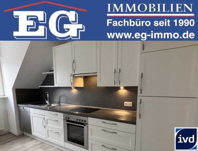 Attraktive Wohnung mit Küche, Loggia und Garage