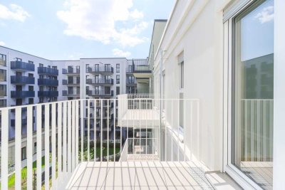 Lichtdurchflutetes Penthouse mit Balkon – stilvolle Eleganz und großzügiges Wohnambiente