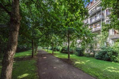 Wohnen im Grünen - EG-Wohnung mit Garten, Balkon und Stellplatz direkt am Clara-Zetkin-Park