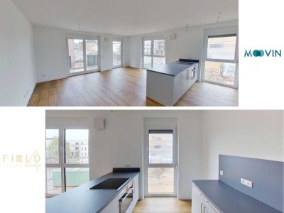 Schickes Wohnen in Mannheim: Schöne 3-Zimmer-Wohnung mit Balkon und 2 Badezimmern