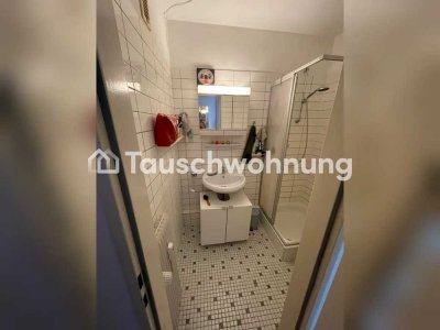 Tauschwohnung: 1 Zimmer Wohnung schön geschnitten mit Balkon