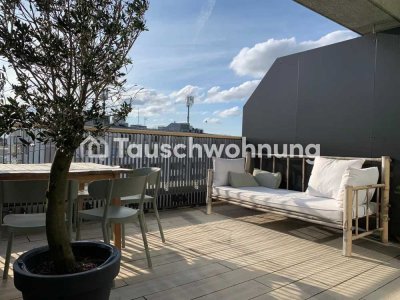 Tauschwohnung: 2-Zimmer Loftwohnung mit Blick auf die Alpen