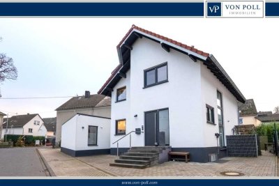 Modernes Zuhause mit Technikkomfort, Wohlfühlcharakter und großer Garage für bis zu 3 PKW's