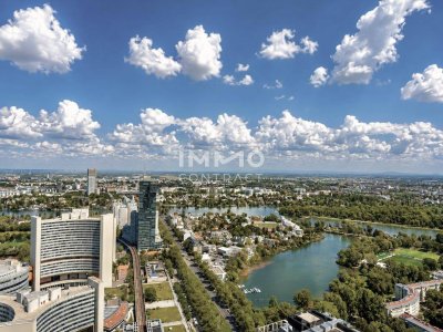 Smart Living: 34. Etage DC2 Tower - U1 Donauinsel ERSTBEZUG