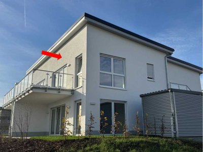 Hochwertige 2-Zimmer-Neubauwohnung mit Balkon in Allendorf (Lumda)