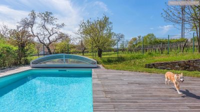 Mitten in den Weinbergen, ein Haus mit Herz