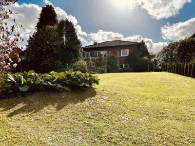 Freistehendes Haus mit Traumblick über die Eider