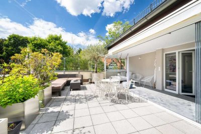 Penthouse Altbogenhausen - Juwel mit Option zu exklusivem Wintergarten