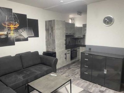 Gemütliches, möbliertes 1-Zimmer-Apartment  mit Balkon in ruhiger Lage nahe Borussia-Park