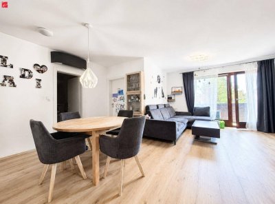 Zentrumsnahe Familienwohnung mit 2 sonnigen Loggien