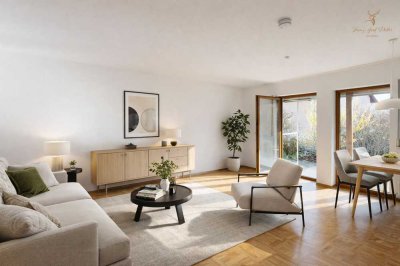 Attraktive 3-Zimmer-Wohnung mit Wohlfühlcharakter in Dürrbachau