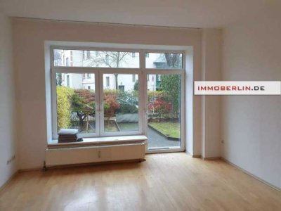 IMMOBERLIN.DE - Familienfreundliche Altbauwohnung mit Südwestgarten in harmonischer Lage beim August