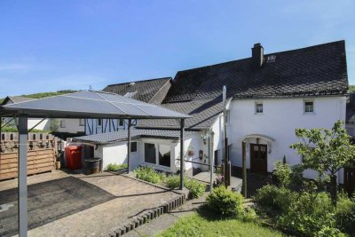 Sofort wohlfühlen: 4-Zi.-EFH mit Garten inkl. Schuppen in Ehringshausen
