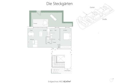 Die Steckgärten - Wohnung A2