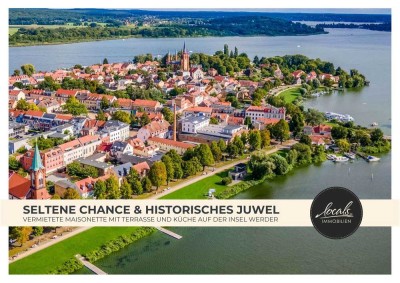 Seltene Chance & Historisches Juwel: Vermietete Maisonette mit Terrasse + Küche auf der Insel Werder
