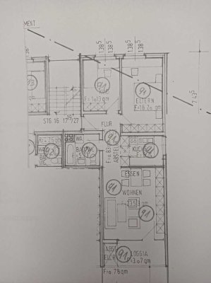 schöne 3 Zimmerwohnung mit Balkon - BS Veltenhof