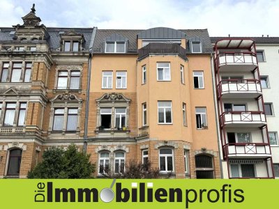 Repräsentative 2-Zimmer-Wohnung mit Balkon in Plauen