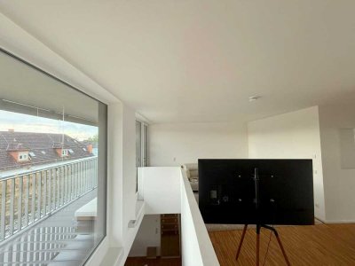 Stilvolle Maisonetten-Wohnung mit Ausblick