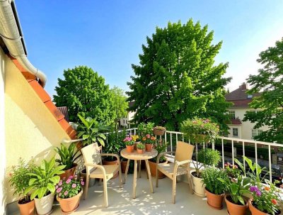 Bezugsfrei | Große Terrasse | Wunderschöne helle 2-Zimmer