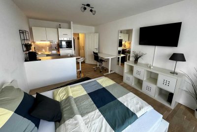 Pauschalmiete | Modern möbliertes Studio-Apartment in Au-Haidhausen: Voll ausgestattet und zentral!