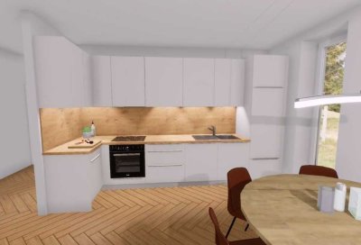 Wohnung mit Dachterrasse & Schleiblick