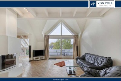 Licht, Raum und den Rhein vor der Tür - Ihre Maisonette in Golzheim