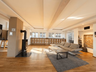 Penthouse mit Dachterrasse und Irrseeblick!