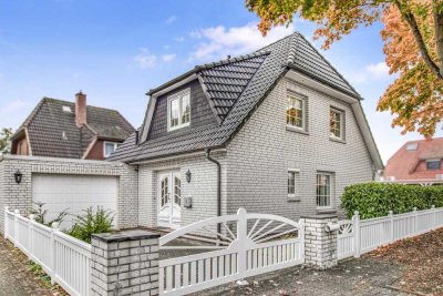 Niedersachsen-Weyhe: Freistehendes 4-Zimmer-Einfamilienhaus mit Garten und Garage in begehrter Lage
