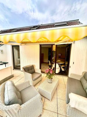 Außengewönliche 3-Zi-Mais-Whg, oberste Etage, Lift, neue EBK, 2 Bäder