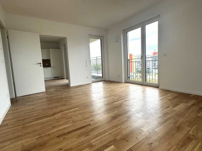 5-Zimmer-Neubauwohnung mit EBK, 2 Balkonen und traumhaftem Blick über Leipzig