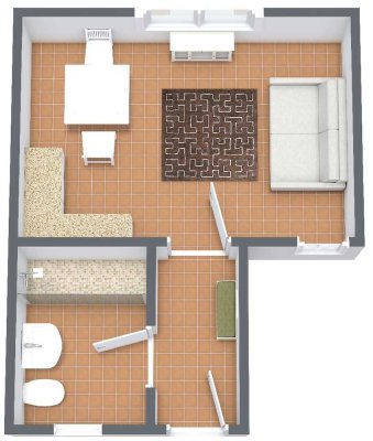 Möbliertes Apartment, renoviert, ruhig gelegen !