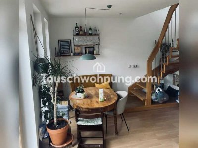 Tauschwohnung: 3 Zi Maisonette mit gr. Terrasse gegen größer