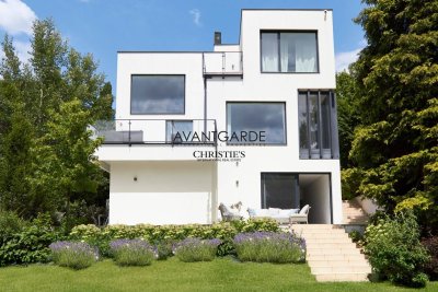 Moderne Villa mit Blick