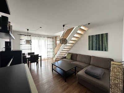 Charmante 3-Zimmer-Maisonette-Wohnung mit Balkon und Tiefgarage –