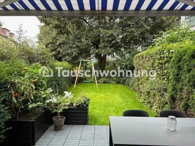 Tauschwohnung: 3,5 Zimmer-Gartenwohnung in Eppendorf zum Tauschen